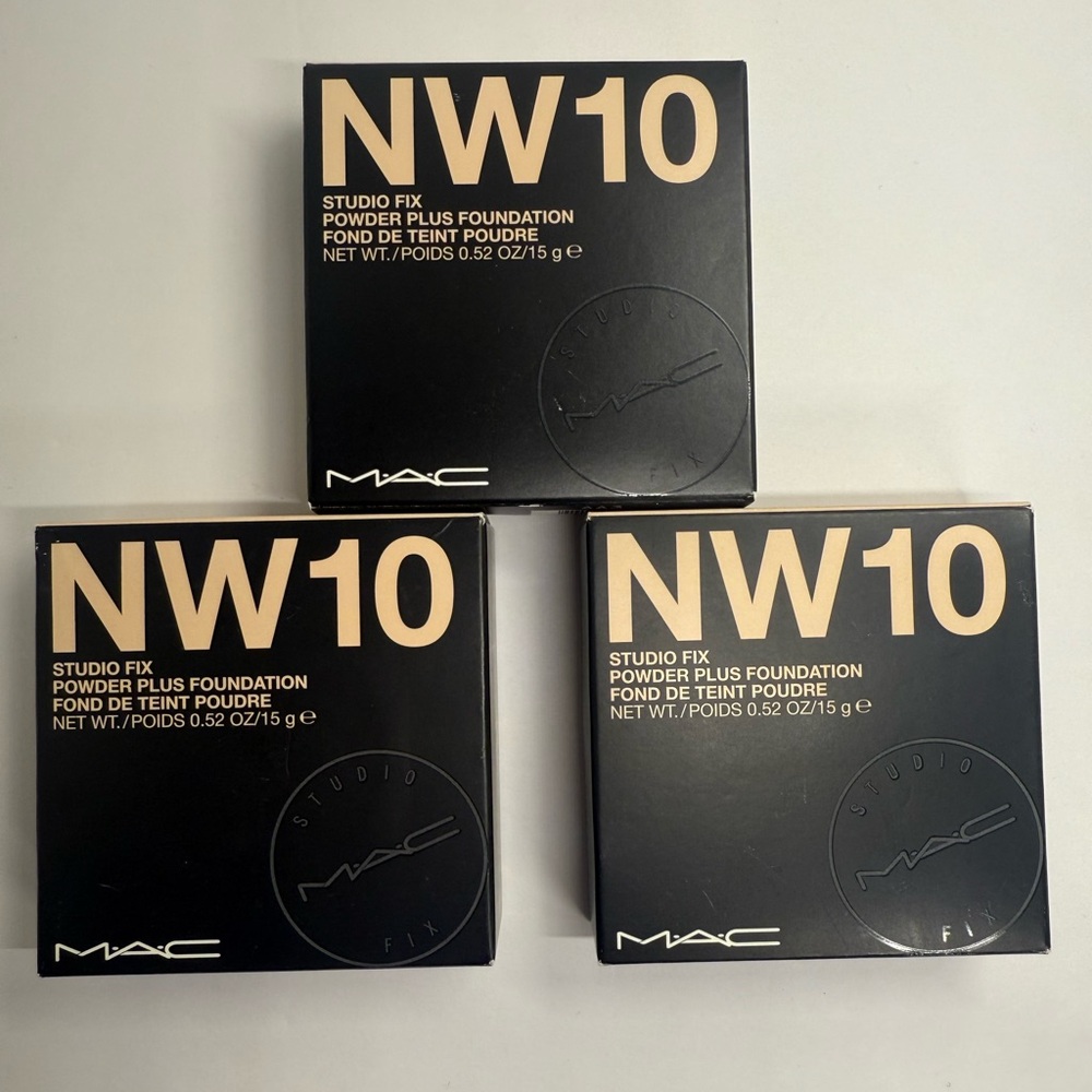 MAC Studio Fix Powder Plus Foundation NW10 Trio- ORIGINAL FORMULA